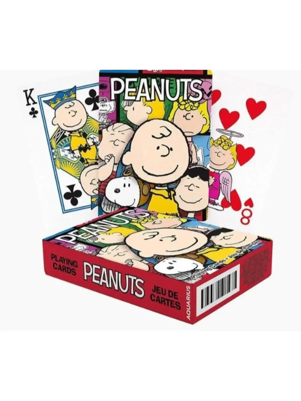 Peanuts Snoopy Charlie Brown Playing Cards Aquarius Deck Collectible Gift NEW